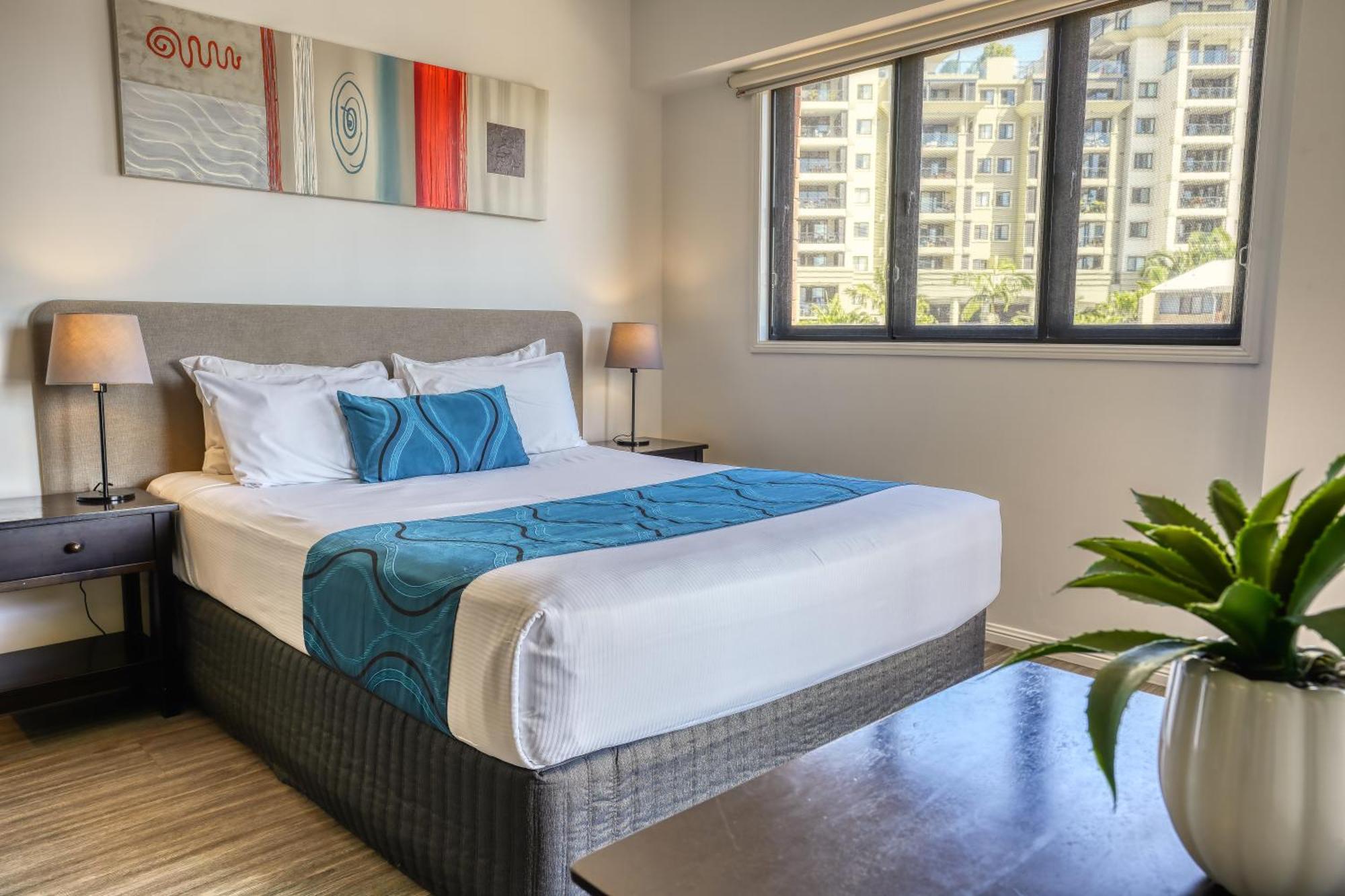 Central Brunswick Apartment Hotel Brisbane Rum bild